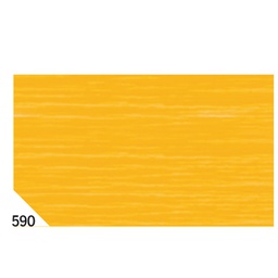 [46550] 10RT CARTA CRESPA ARANCIO 590 (50X250CM 48gr/m2 Rex Sadoch