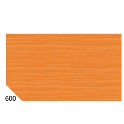 [46551] 10RT CARTA CRESPA ARANCIONE 600 (50X250CM 48gr/m2 Rex Sadoch