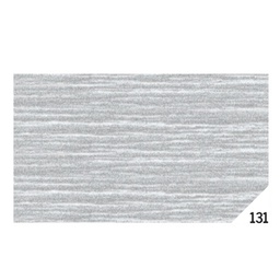 [46566] 10RT CARTA CRESPA ARGENTO METAL 131 (50X150CM Rex Sadoch
