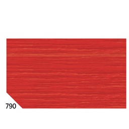 [46553] 10RT CARTA CRESPA ROSSO CILIEGIA 790 (50X250CM 48gr/m2 Rex Sadoch