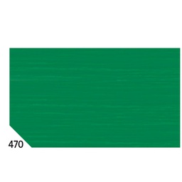 [46562] 10RT CARTA CRESPA VERDE BANDIERA 470 (50X250CM 48gr/m2 Rex Sadoch