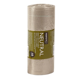 [74181] 10 SACCHI RIFIUTI 70X110CM-116Lt 20mic TRASPARENTE Classic