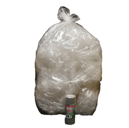 [89609] 10 Sacchi trasparente 70x110cm 110Lt 22mic Rolsac