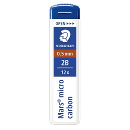 [37048] 12 astucci da 12 mine 0.5mm MARS®MICRO 250 05-2B STAEDTLER