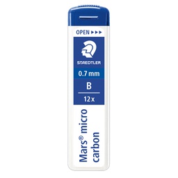 [37056] 12 astucci da 12 mine 0.7mm MARS®MICRO 250 07-B STAEDTLER