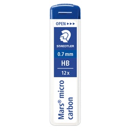 [37057] 12 astucci da 12 mine 0.7mm MARS®MICRO 250 07-HB STAEDTLER