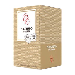 [86868] 1Kg Zucchero di canna in bustine monoporzione da 5gr cad. (200 bustine Viander