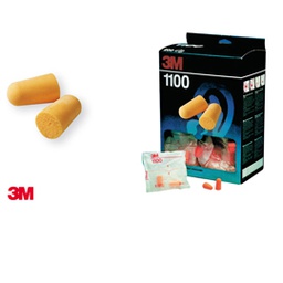 [79806] 200 COPPIE di INSERTI AURICOLARI MODELLABILI 1100 3M