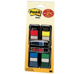 [57406] 200 SEGNAPAGINA INDEX 680 IN 4 COLORI CLASSICI + 48 MINI FRECCE