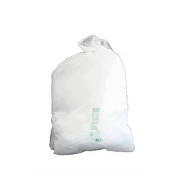 [90345] 20 Sacchi BIO bianchi 70x110cm 110Lt 20mic Rolsac