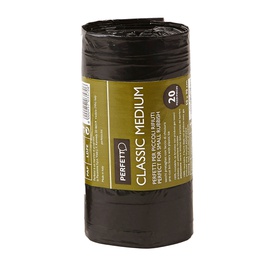[74179] 20 SACCHI RIFIUTI 55X70CM-45Lt 10mic NERO Classic
