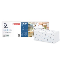 [89473] 224 Tovaglioli interfogliati 1/4 fold bianco 33x22cm Papernet