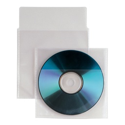 [38048] 25 buste a sacco PP Insert CD 125x120mm c/patella Sei Rota