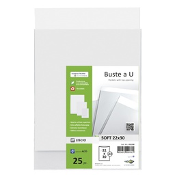 [25958] 25 buste a sacco PP Soft 220x300mm Sei Rota