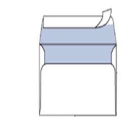 [59130] 25 BUSTE BIANCHE 120X180MM 80GR STRIP 510 BLASETTI