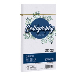 [94688] 25 buste Calligraphy Nature CRUSH 120gr 110x220mm uva FAVINI