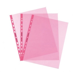 [47970] 25 Buste forate Pastel 22x30 rosa liscio Favorit