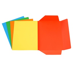 [STL6111] 25 Cartelline 3 Lembi mix 5 colori Bristol 200gr Starline