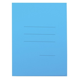 [89638] 25 cartelline 3L pastello C/stampa rigatura celeste CARTEX BLASETTI