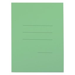 [89636] 25 cartelline 3L pastello C/stampa rigatura verde CARTEX BLASETTI
