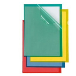 [71935] 25 CARTELLINE A L 21X29,7 GIALLO POLI 150 COLOR PPL B.A. SEI