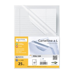 [25119] 25 CARTELLINE A L 21X29,7 POLI 150 PPL B.A SEI