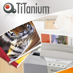 [81407] 25 Cartelline termiche 6mm Rosso Grain Titanium