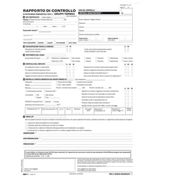 [72847] 25 RAPPORTI di CONTR. EFFICIENZA ENERG.T1 gruppi term. 29,7x21cm snap3c. E9091T1