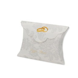 [94693] 25 scatoline portaconfetti 10x8x3cm Sposi Big Party