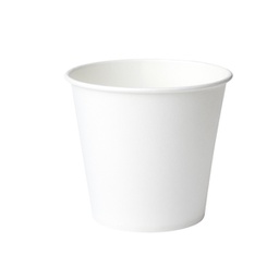 [96728] 50 Bicchieri in carta 100ml bianco Signor Bio