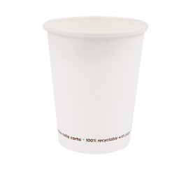 [96731] 50 Bicchieri in carta 350ml bianco Signor Bio