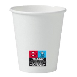 [90246] 50 Bicchieri in carta con marcatura S.U.P 200ml Dopla Green