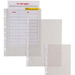 [64508] 50 BUSTE FORATE 22X30-60 B.A. LEGGERE ATLA SEI ROTA