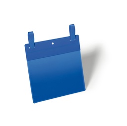 [80653] 50 buste identificazione con fascette 210x148mm (A5-ORIZ. art.1749 Blu DURABLE