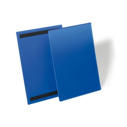 [80645] 50 buste identificazione magnetiche 210x297mm (A4-VERT. art.1744 Blu DURABLE