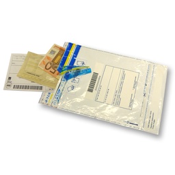 [77243] 50 BUSTE SICUREZZA 160x225mm in LDPE RICICLABILE 70 mic
