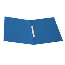[37523] 50 CARTELLINE SEMPLICI C/PRESSINO AZZURRO 25X34 200GR MANILLA