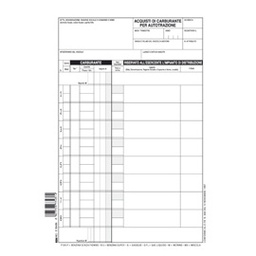 [52667] 50 SCHEDE CARBURANTE 21X15CM E3343N EDIPRO