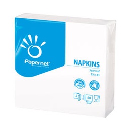 [49296] 50 TOVAGLIOLI 33X33 BIANCHI EURO 2 VELI