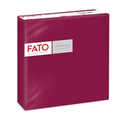 [91357] 50 tovaglioli carta 40x40cm color bordeaux Linea Airlaid Fato
