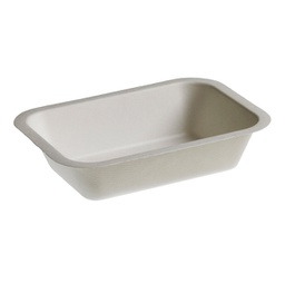 [90259] 50 Vaschette Chips 17x12x4cm Take away BIO Leone