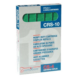 [81392] 5 caricatori da 210 punti CRS-10 mm verde (fino a 55 fogli Turikan