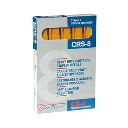 [81391] 5 caricatori da 210 punti CRS-8 mm giallo (fino a 40 fogli Turikan