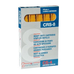 [81391] 5 caricatori da 210 punti CRS-8 mm giallo (fino a 40 fogli Turikan
