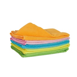 [74077] 5 PANNI MICROFIBRA 40x40cm MULTIUSO PERFETTO