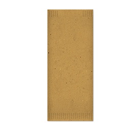 [91354] 700 Buste Portaposate Taverna in cartapaglia con tovagliolo 38x38cm Fato
