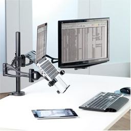 [77592] Accessorio porta laptop x bracci monitor Professional Series Fellowes