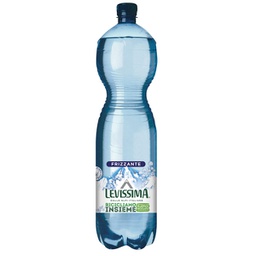 [91018] Acqua frizzante bottiglia 45 RPET 1,5L Levissima