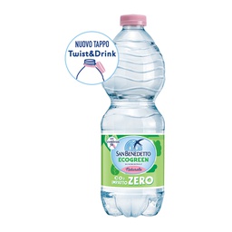 [81683] Acqua naturale bottiglia PET 500ml San Benedetto