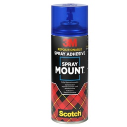 [32318] ADESIVO SPRAY 3M MOUNT RIPOSIZIONABILE - TRASPARENTE 400ML